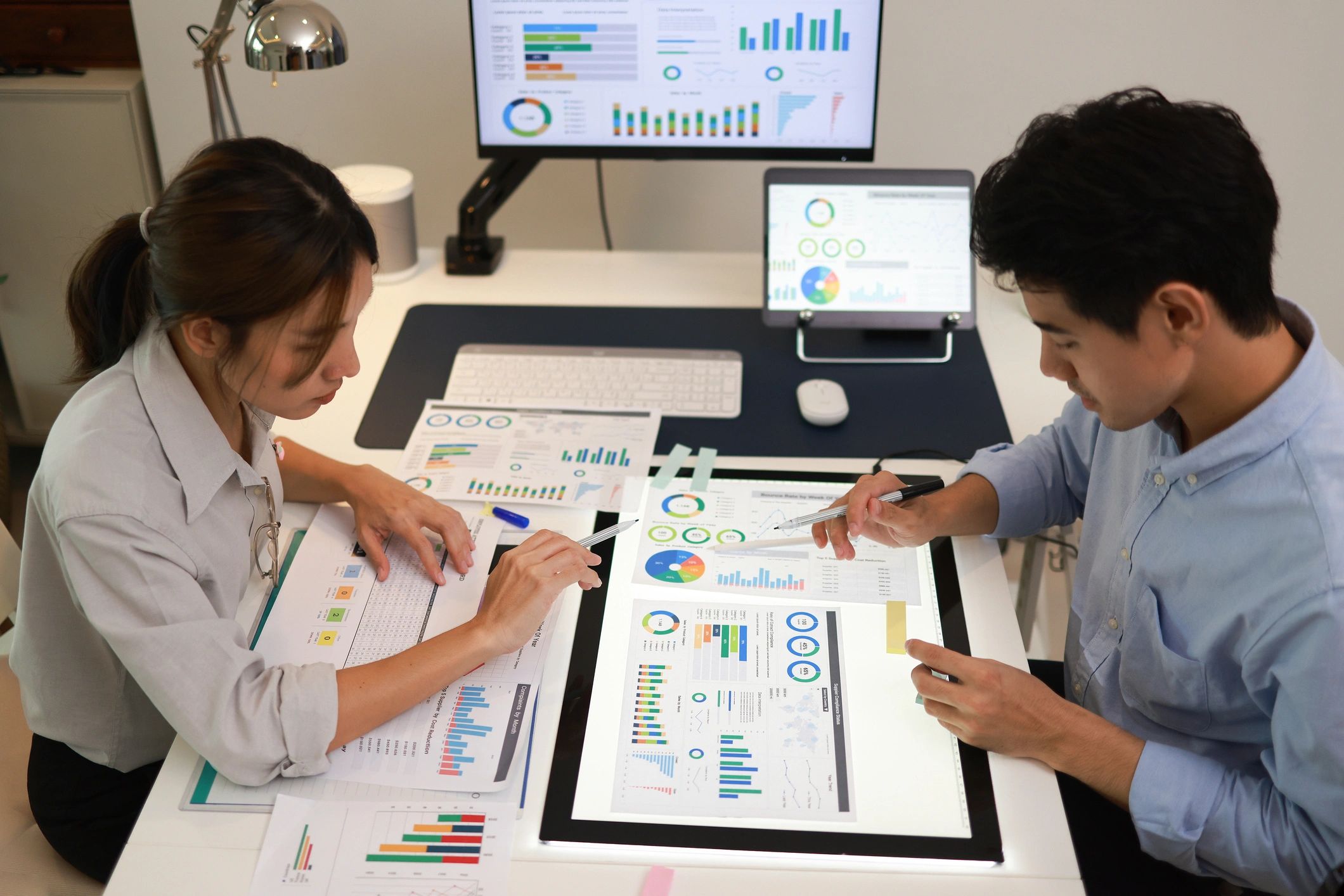 teamwork and data analysis